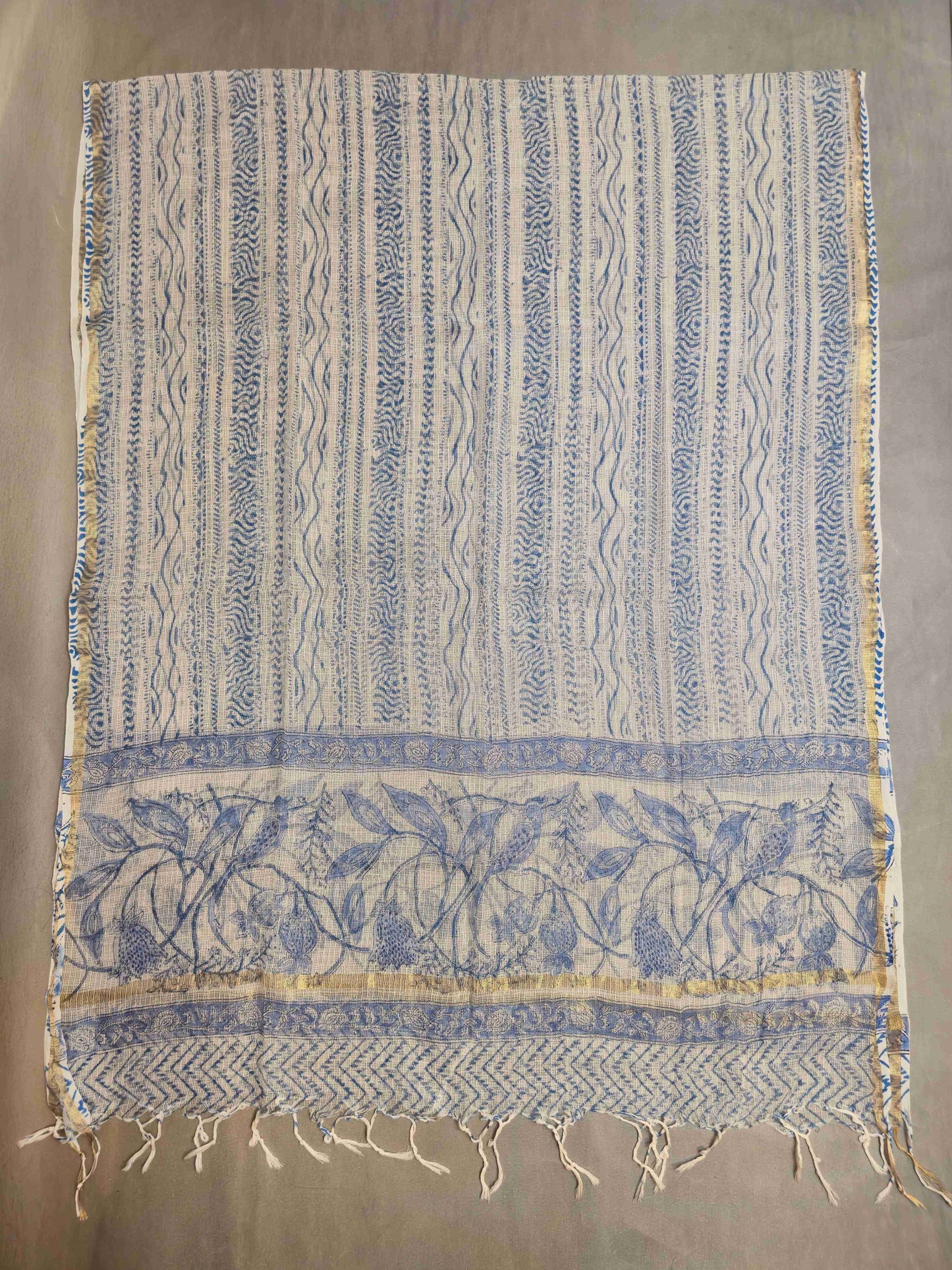 Cotton Salwar kameez with kota doria dupatta