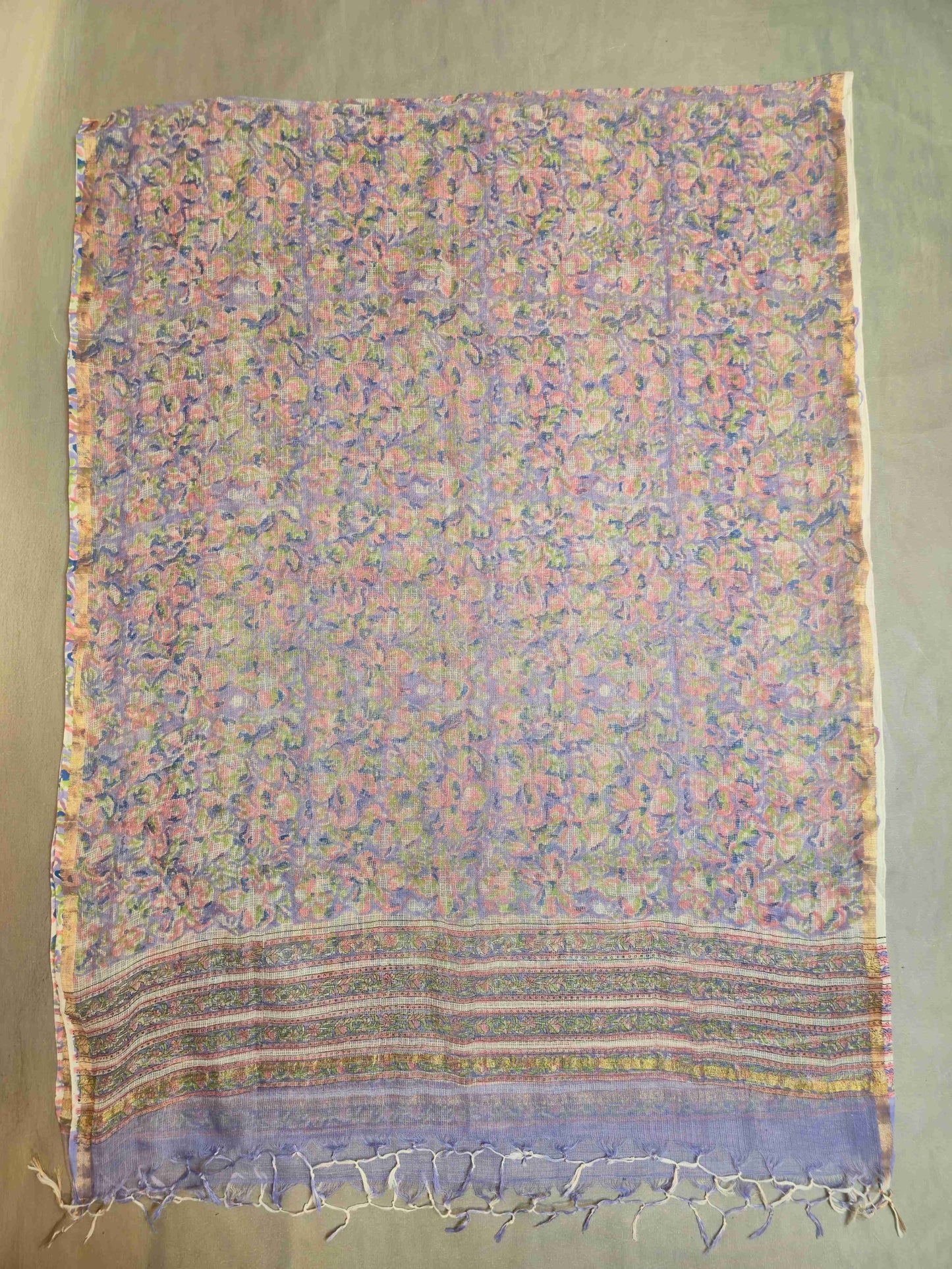 Cotton Salwar kameez with kota doria dupatta