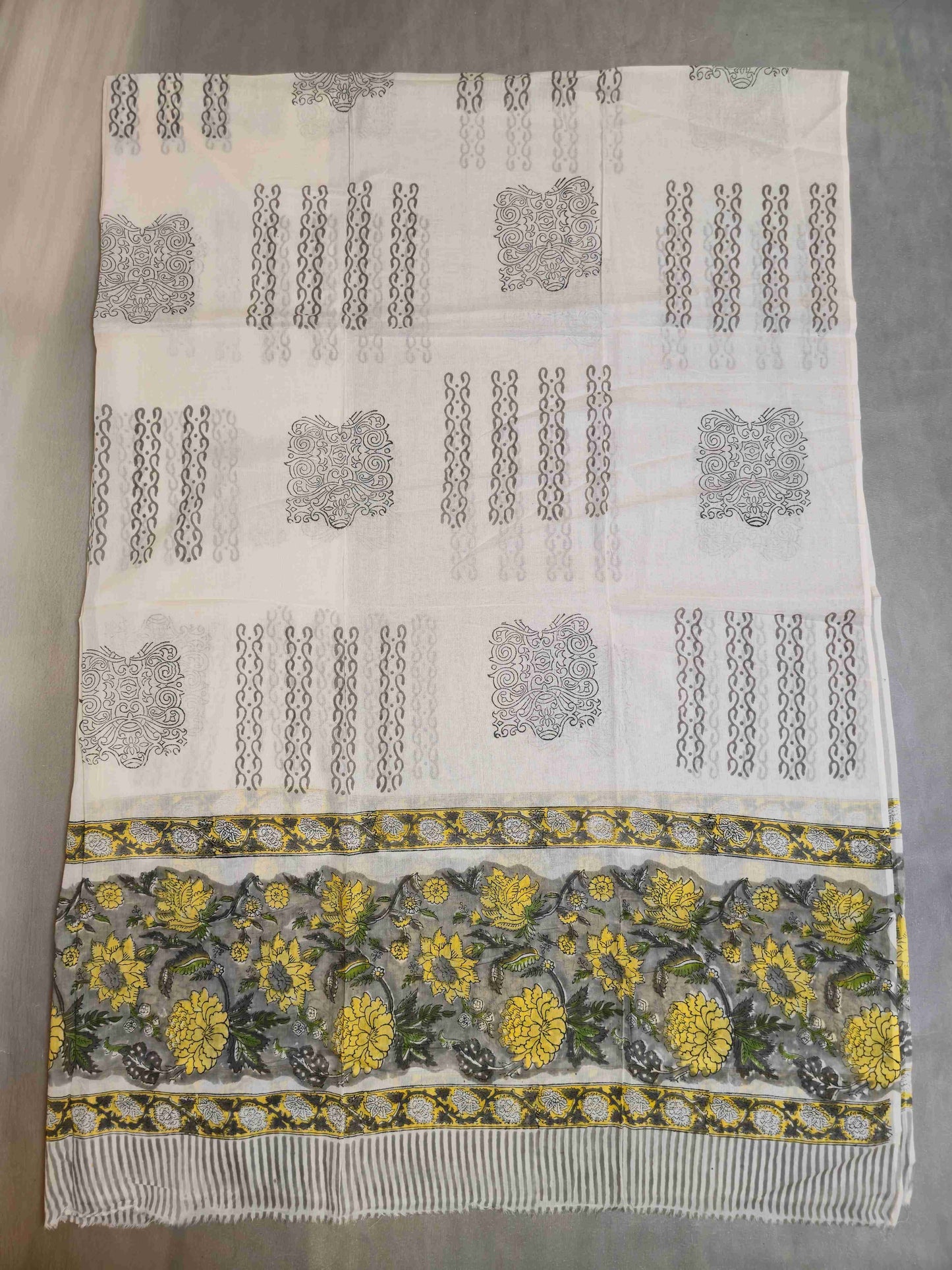 Cotton Salwar kameez with cotton dupatta