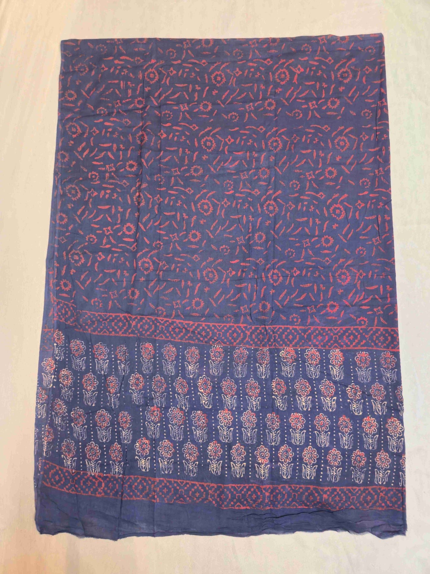 Cotton Salwar kameez with cotton dupatta