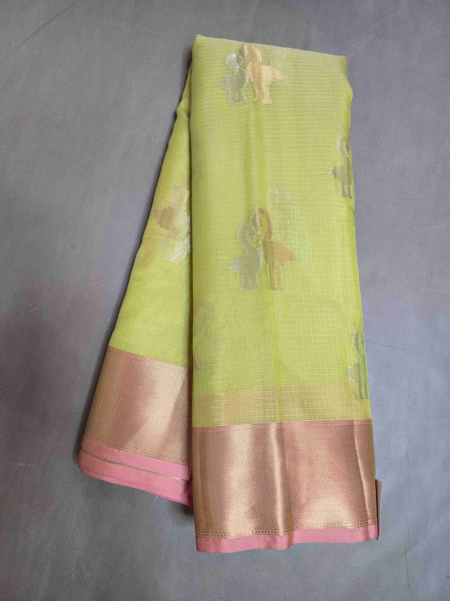 Semi Kota Tissue Saree