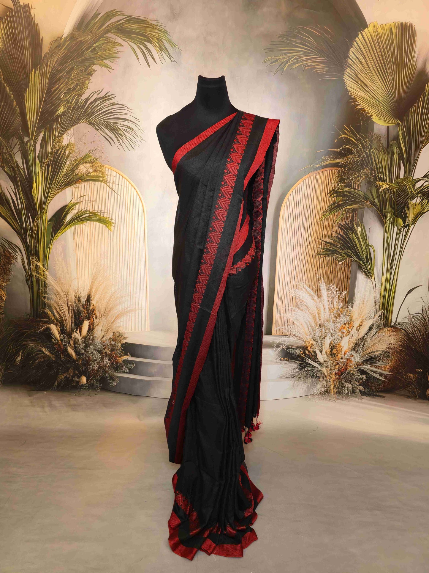 Mul cotton saree