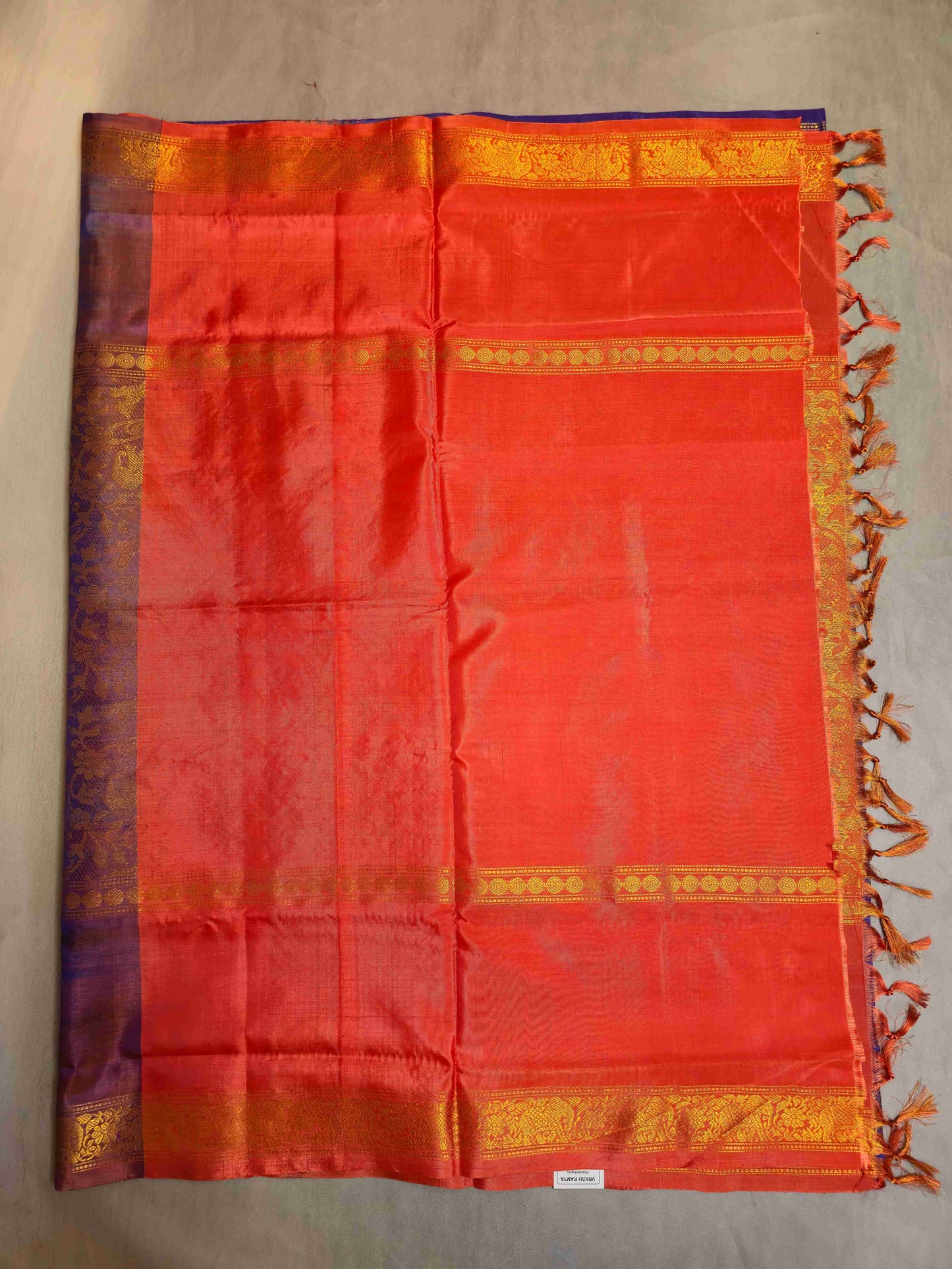 Vanasingaram Saree with Vazhainaaru Pattu