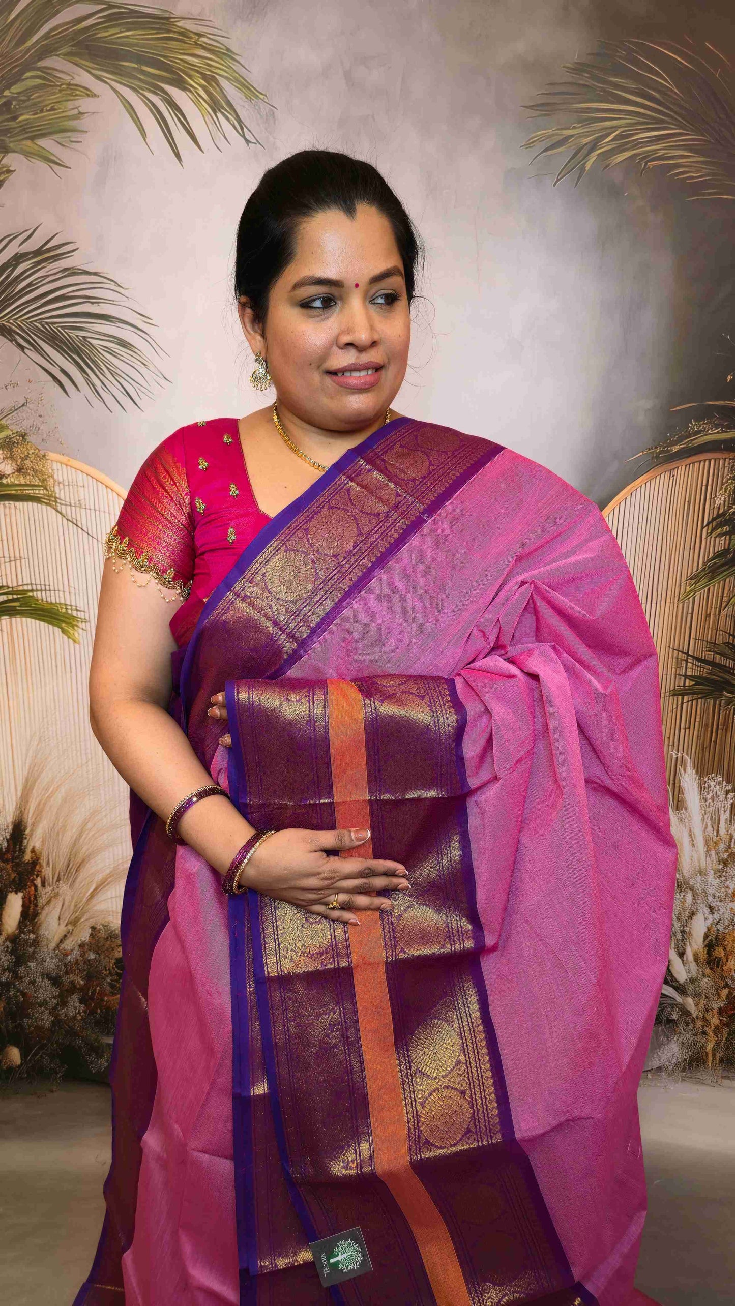 Kanchi cotton  saree