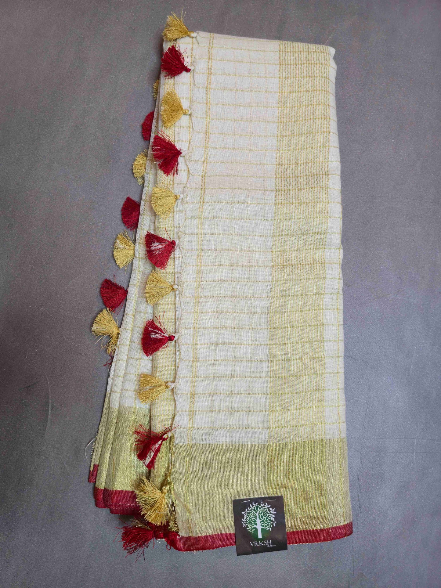Linen Saree