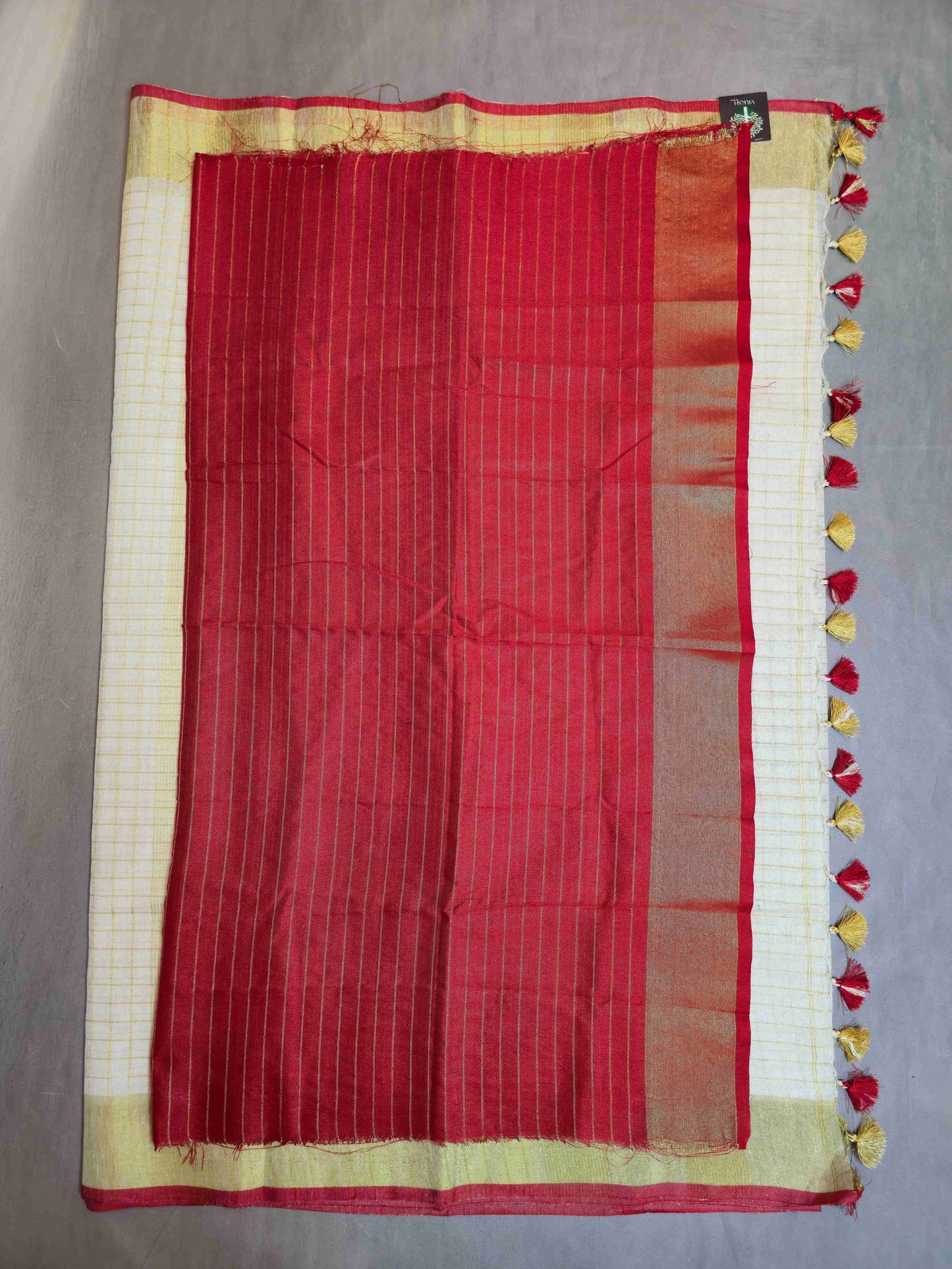 Linen Saree