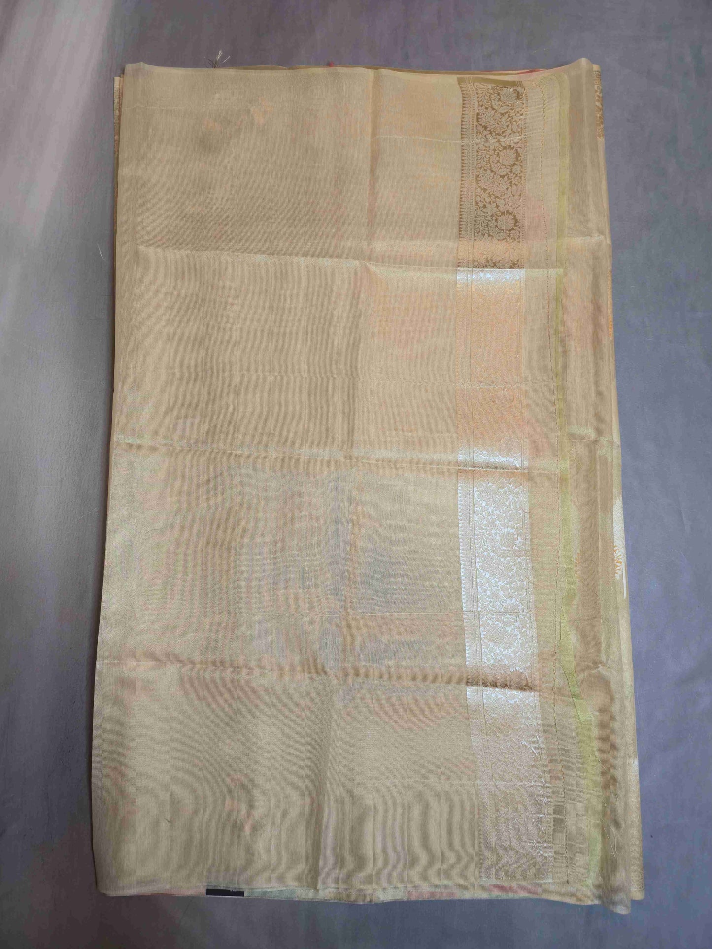 Semi Benarasi Tissue saree