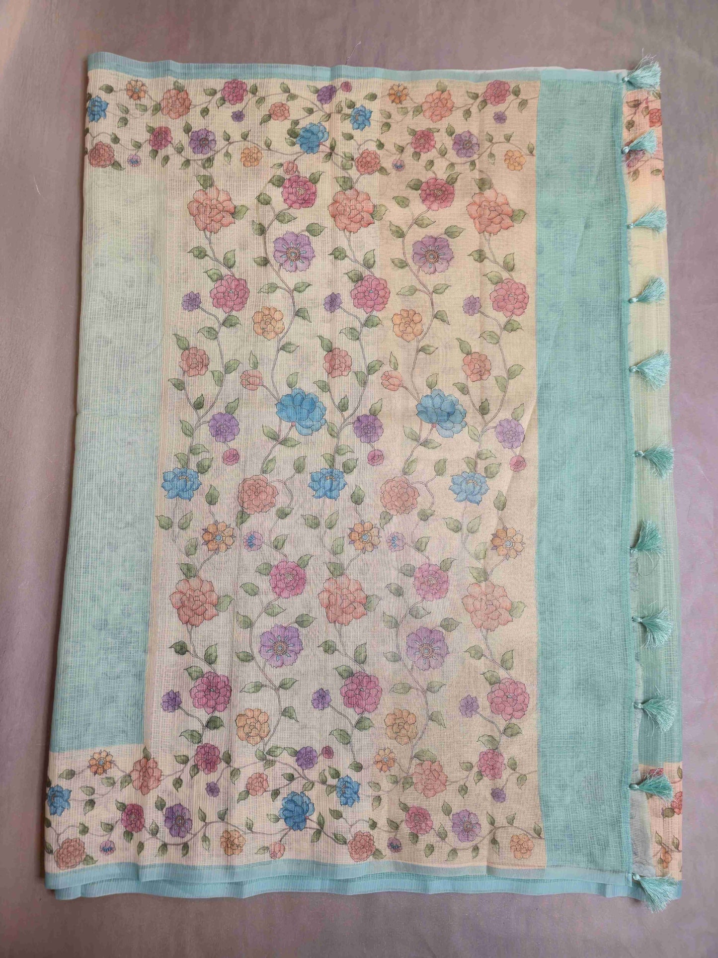 Semi kota Ombre saree