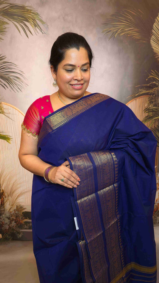 Kanchi Cotton Saree