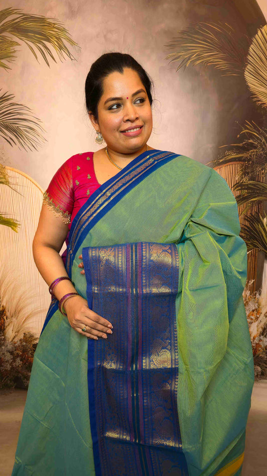 Kanchi Cotton Saree
