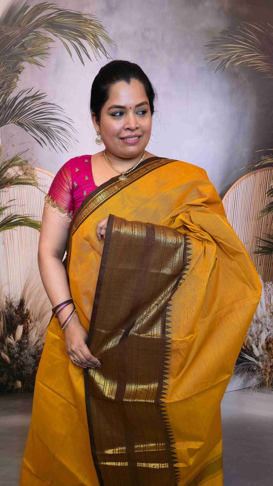 Kanchi Cotton Saree