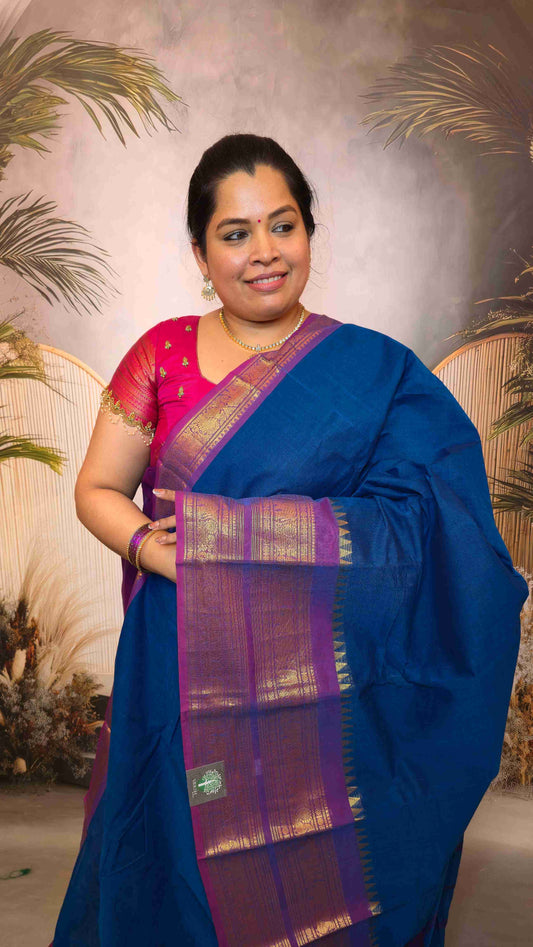 Kanchi Cotton Saree