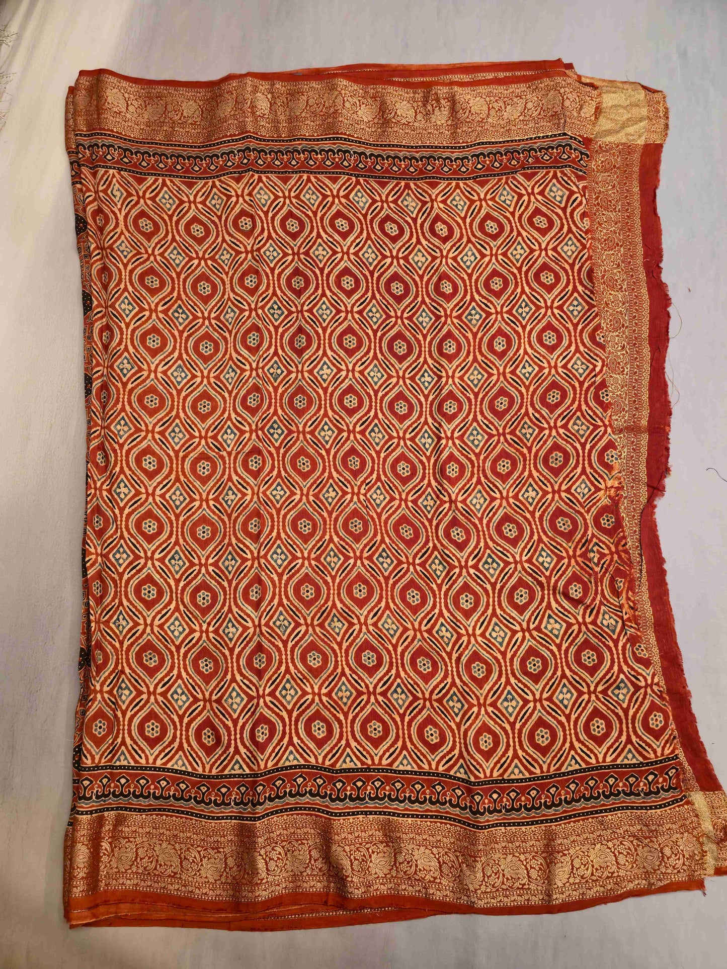 Ajrak Dola Silk