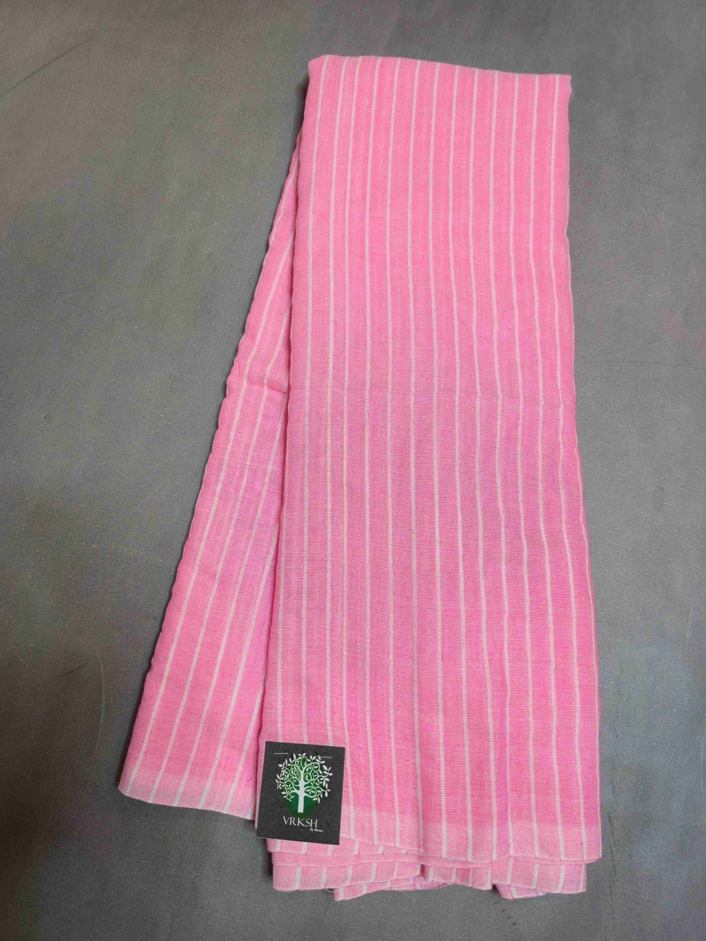 Mul cotton saree with Vertical lines