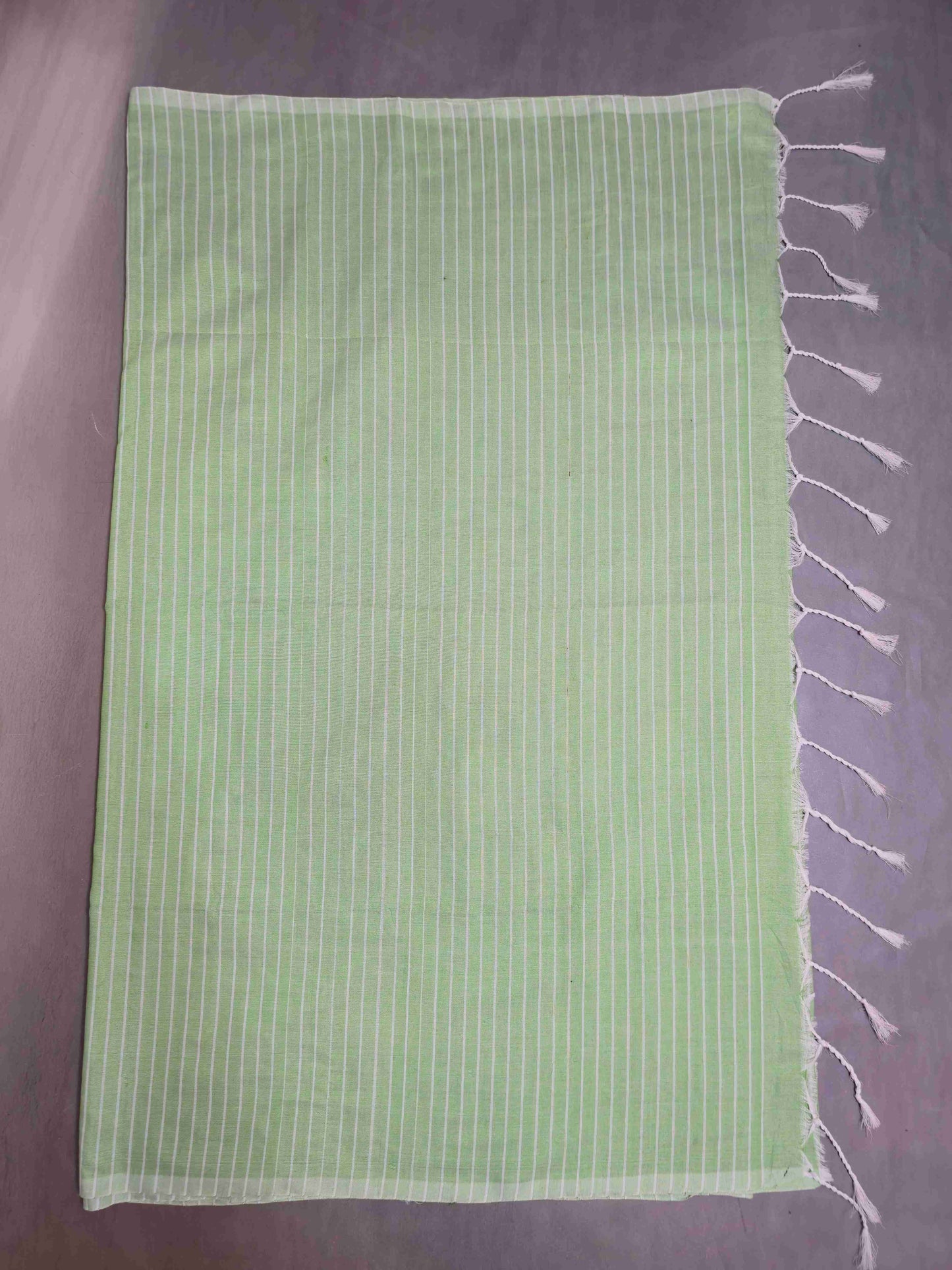 Mul cotton saree with Vertical lines
