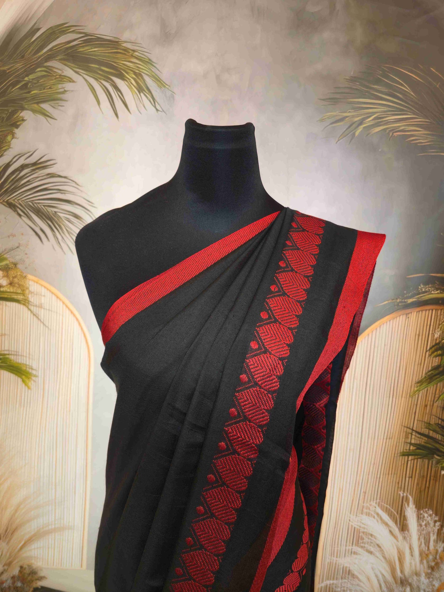 Mul cotton saree