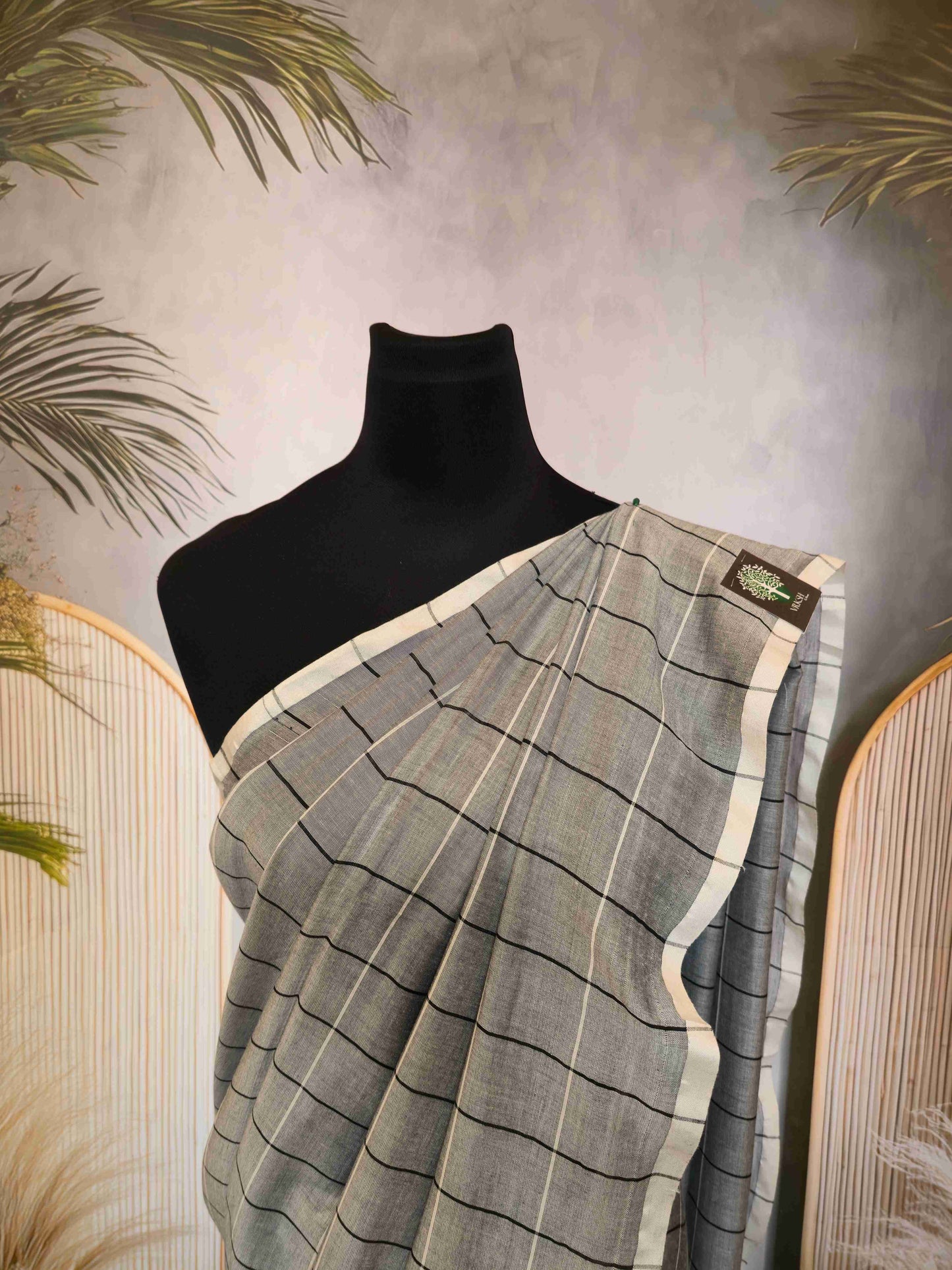Mul cotton saree