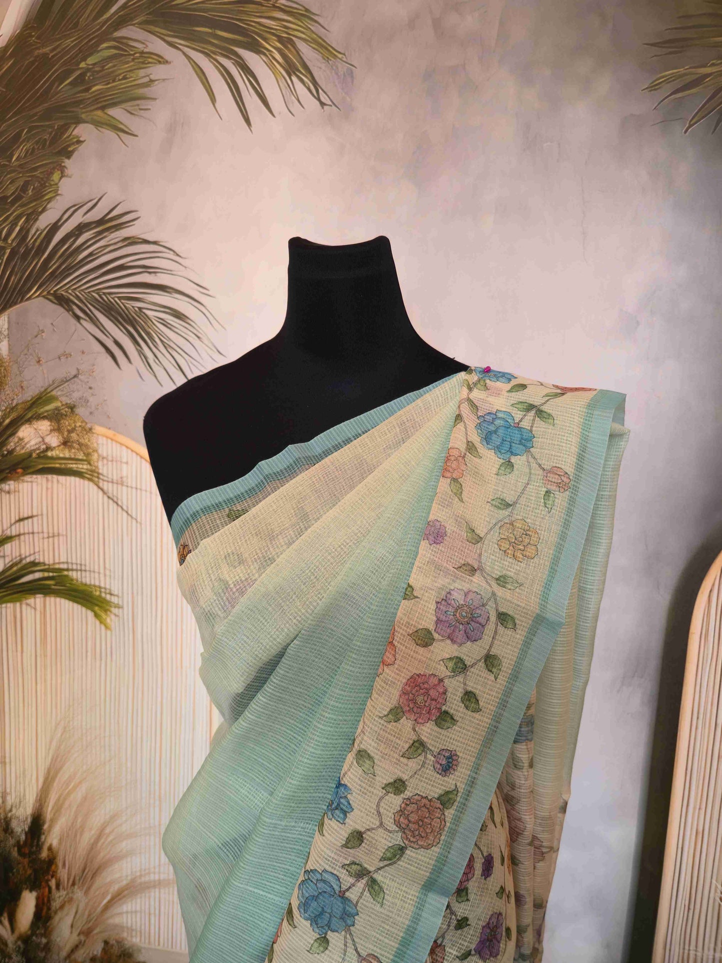 Semi kota Ombre saree