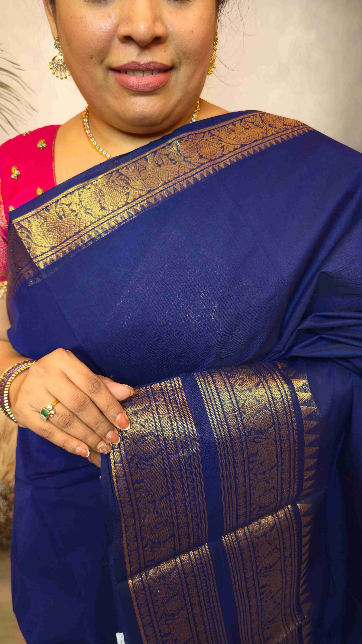 Kanchi Cotton Saree