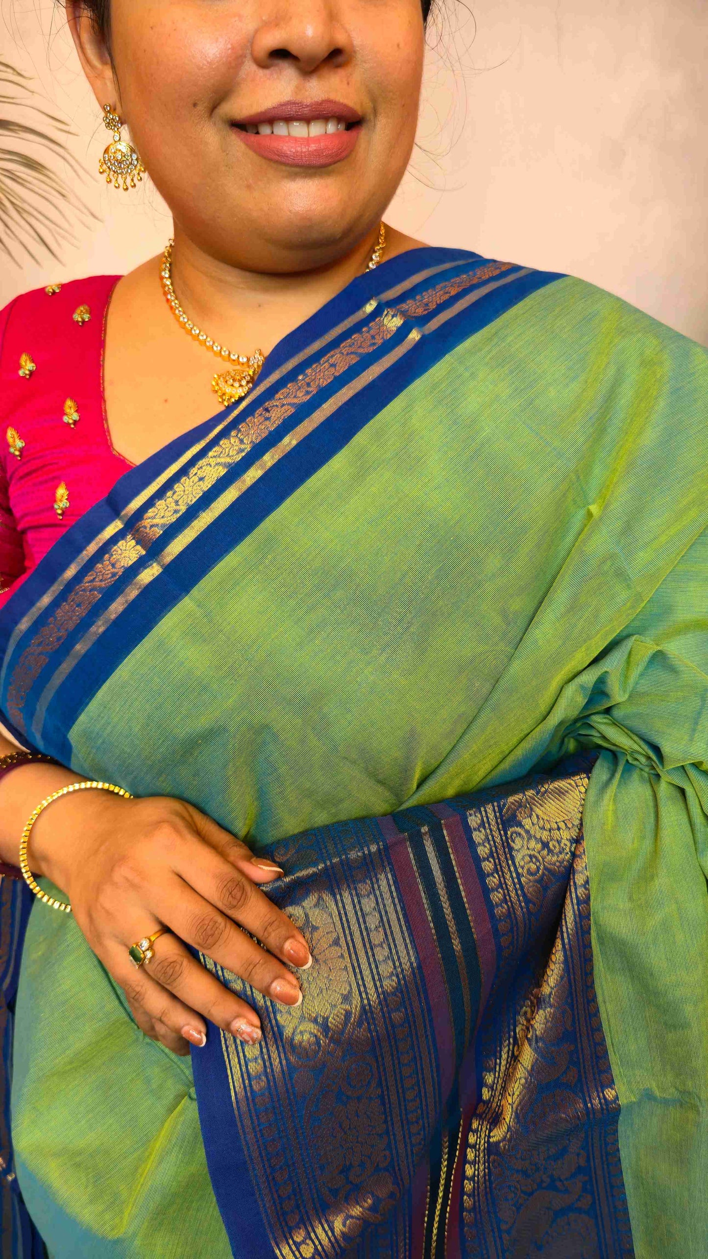 Kanchi Cotton Saree