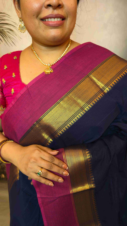 Kanchi Cotton Saree