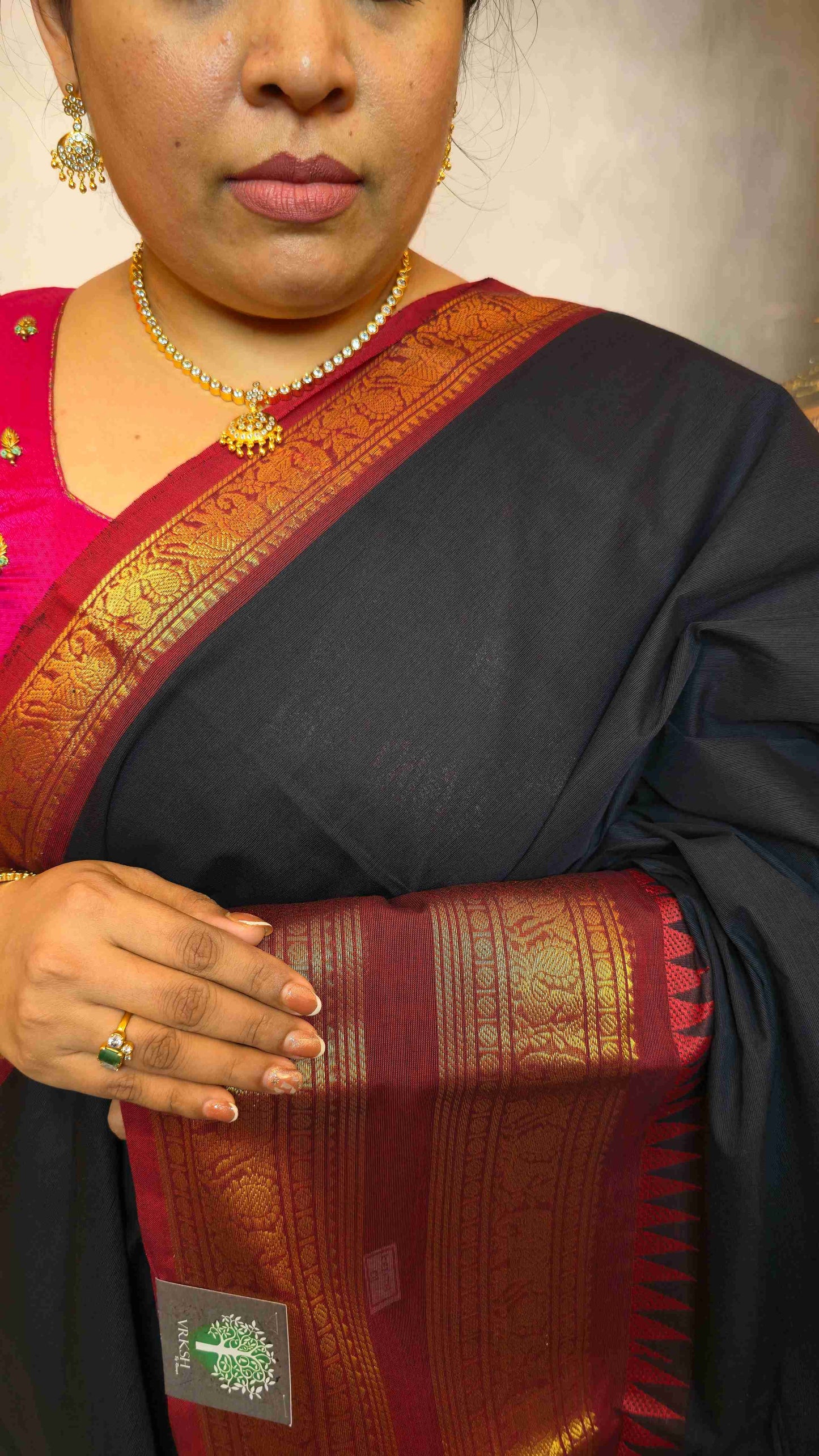Kanchi Cotton Saree