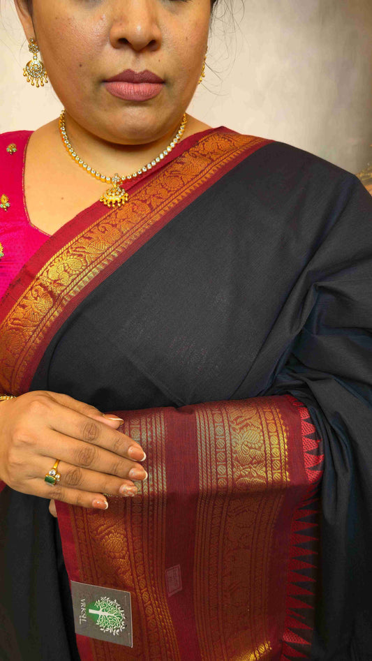 Kanchi Cotton Saree