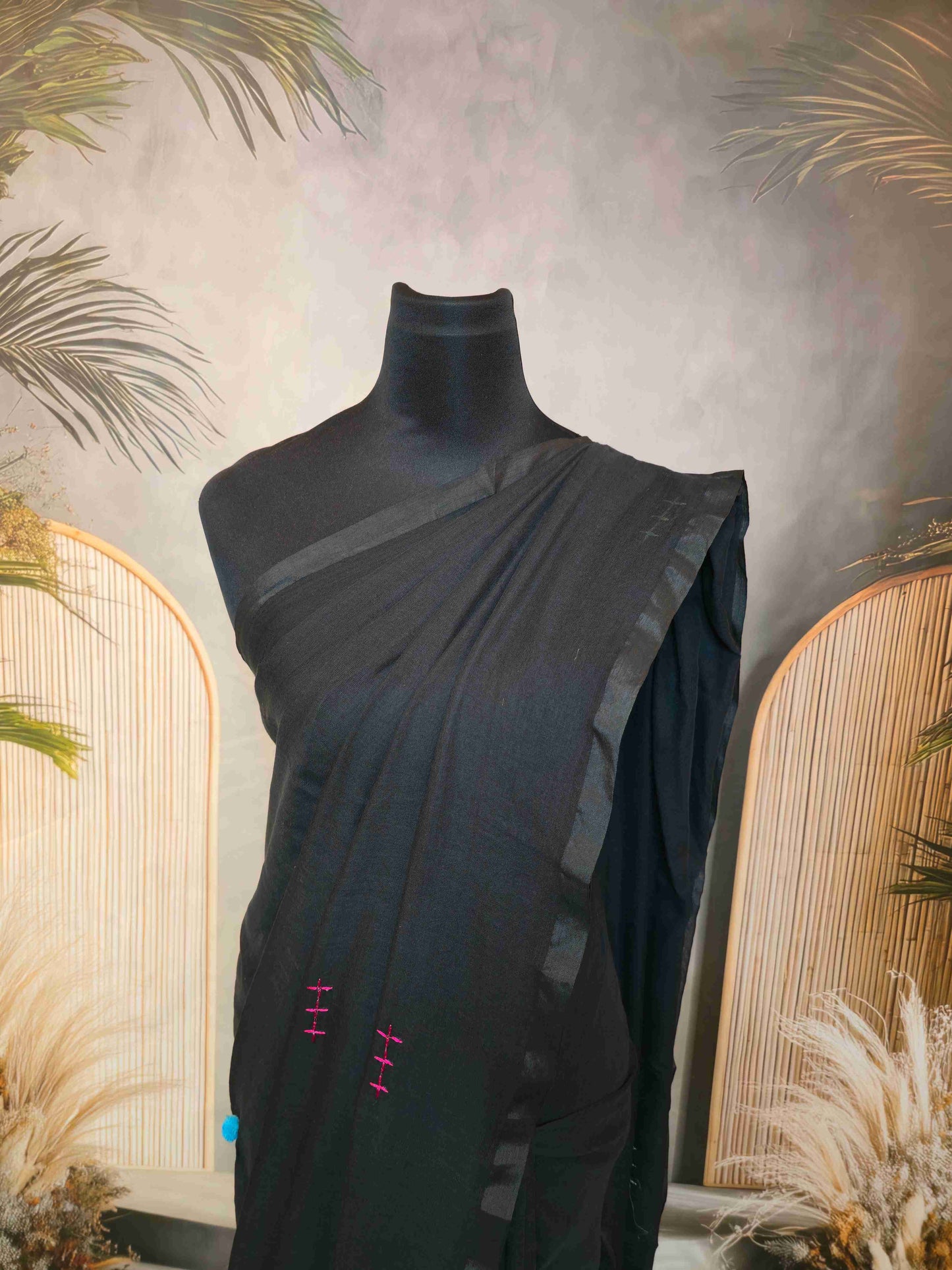 Mul cotton with Mirror work