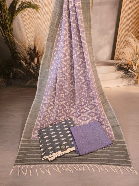 Ikat Cotton Salwar Material