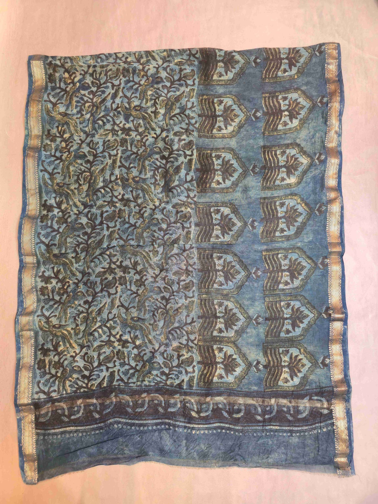 Chanderi 2 piece set