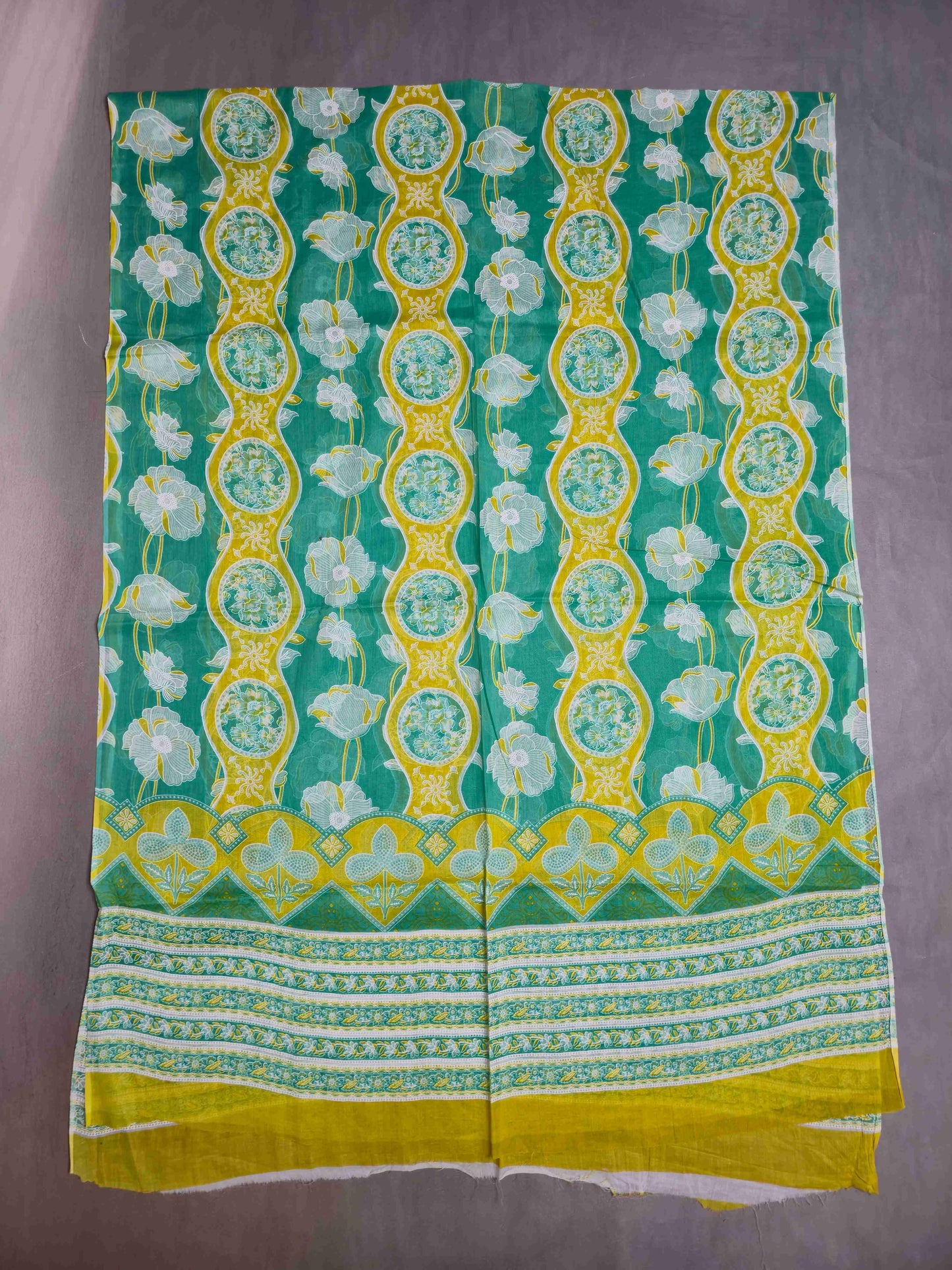 Cotton Salwar kameez with cotton dupatta