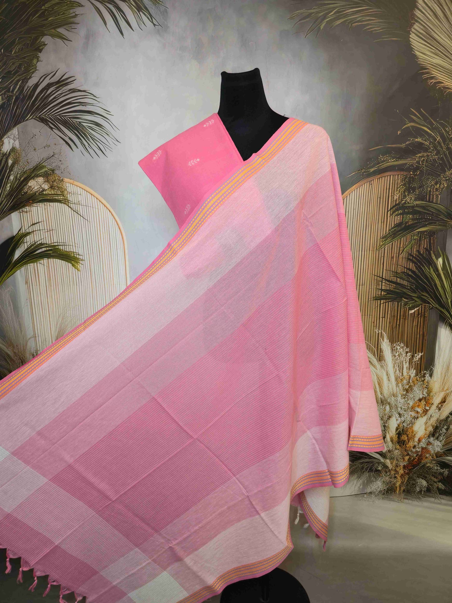 Jamdani Cotton Salwar Kameez Material