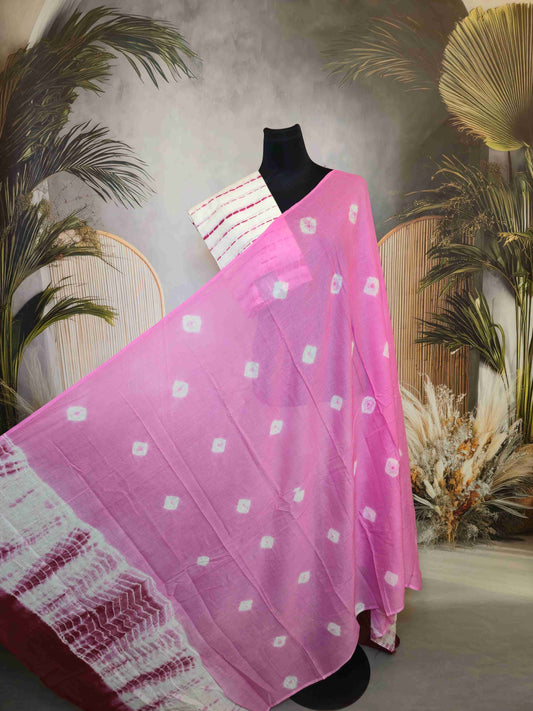 Cotton Salwar kameez with cotton dupatta