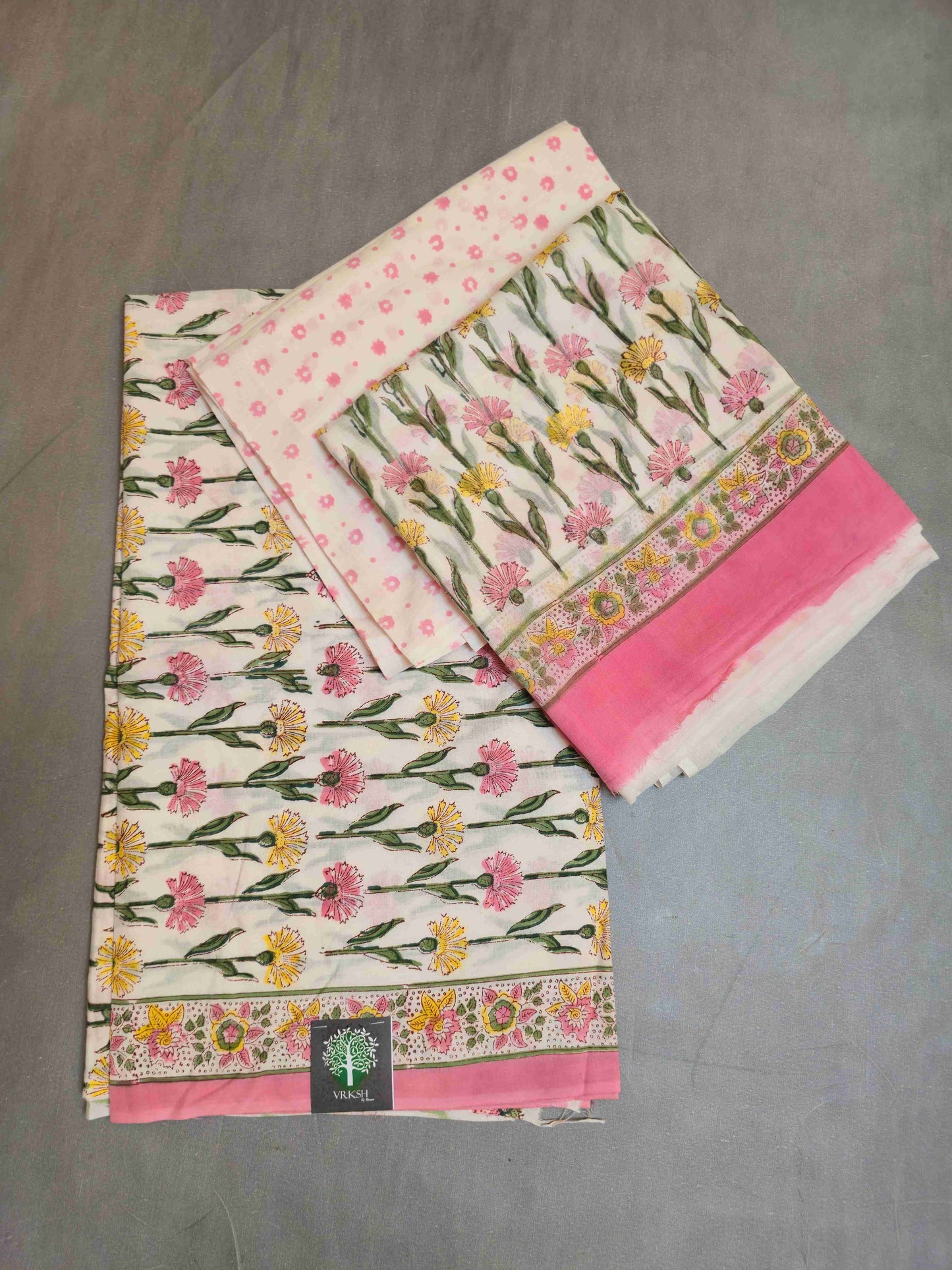 Cotton Salwar kameez with cotton dupatta