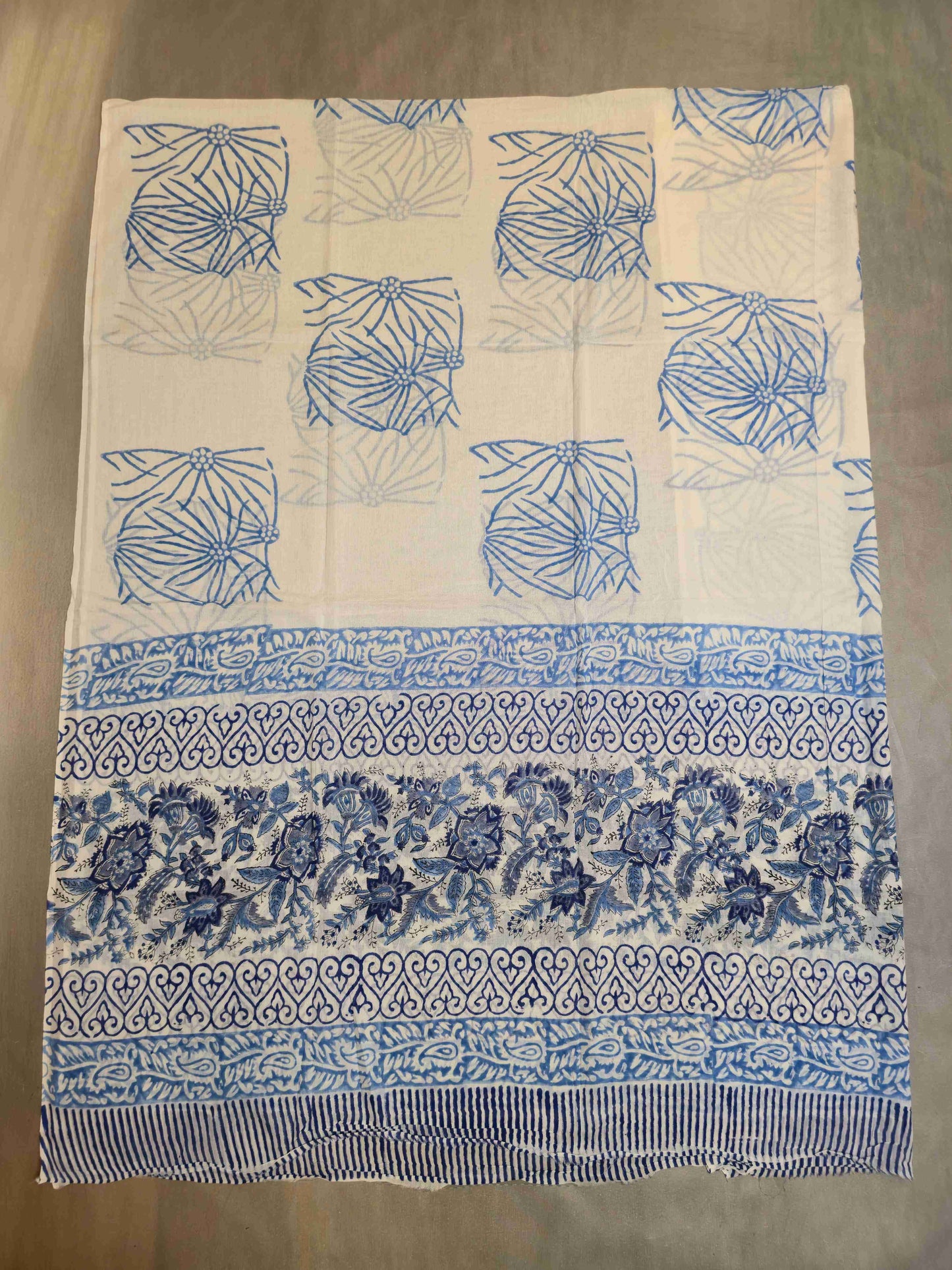 Cotton Salwar kameez with cotton dupatta