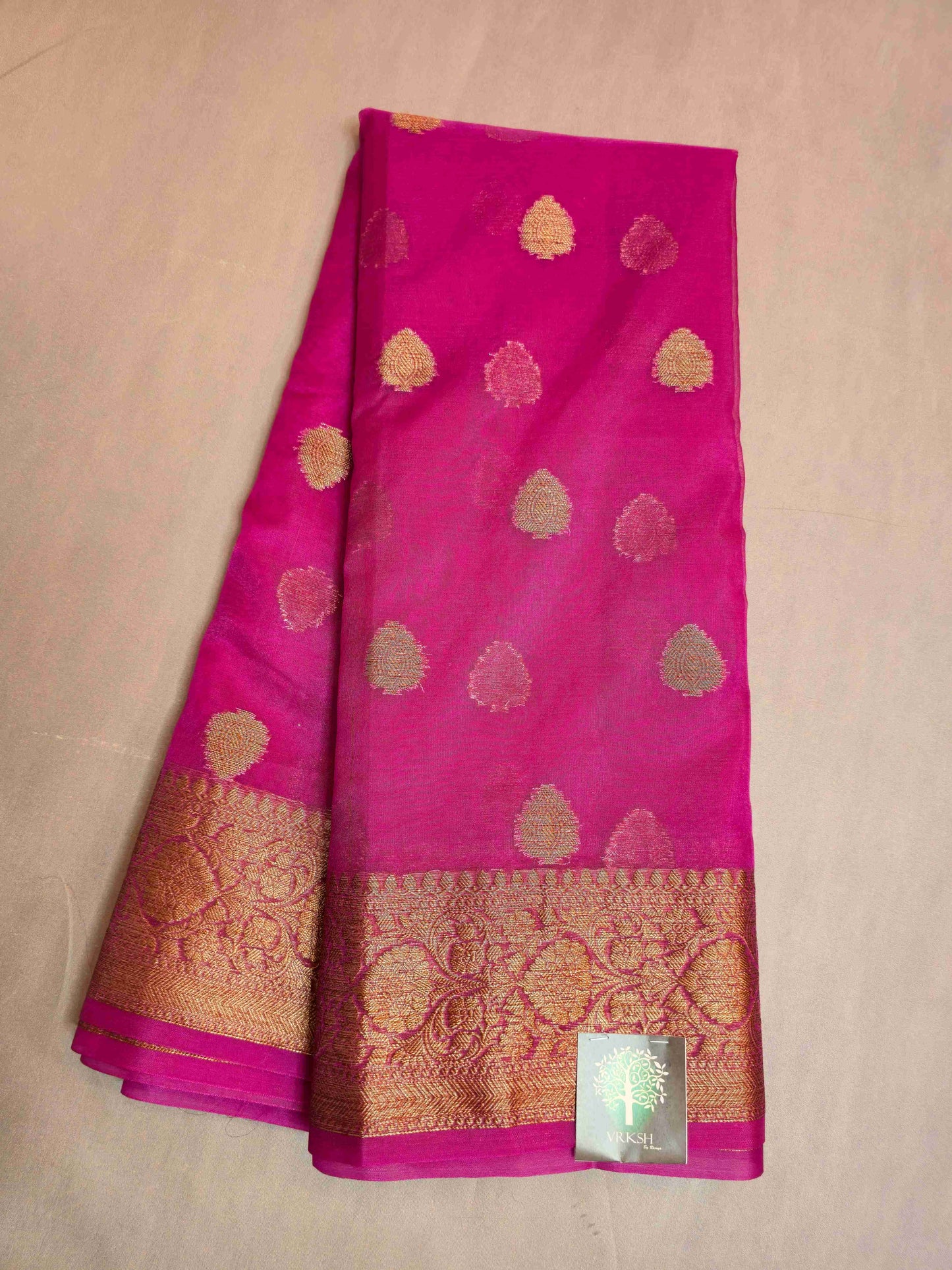 Benarasi Kora Organza Silk Saree
