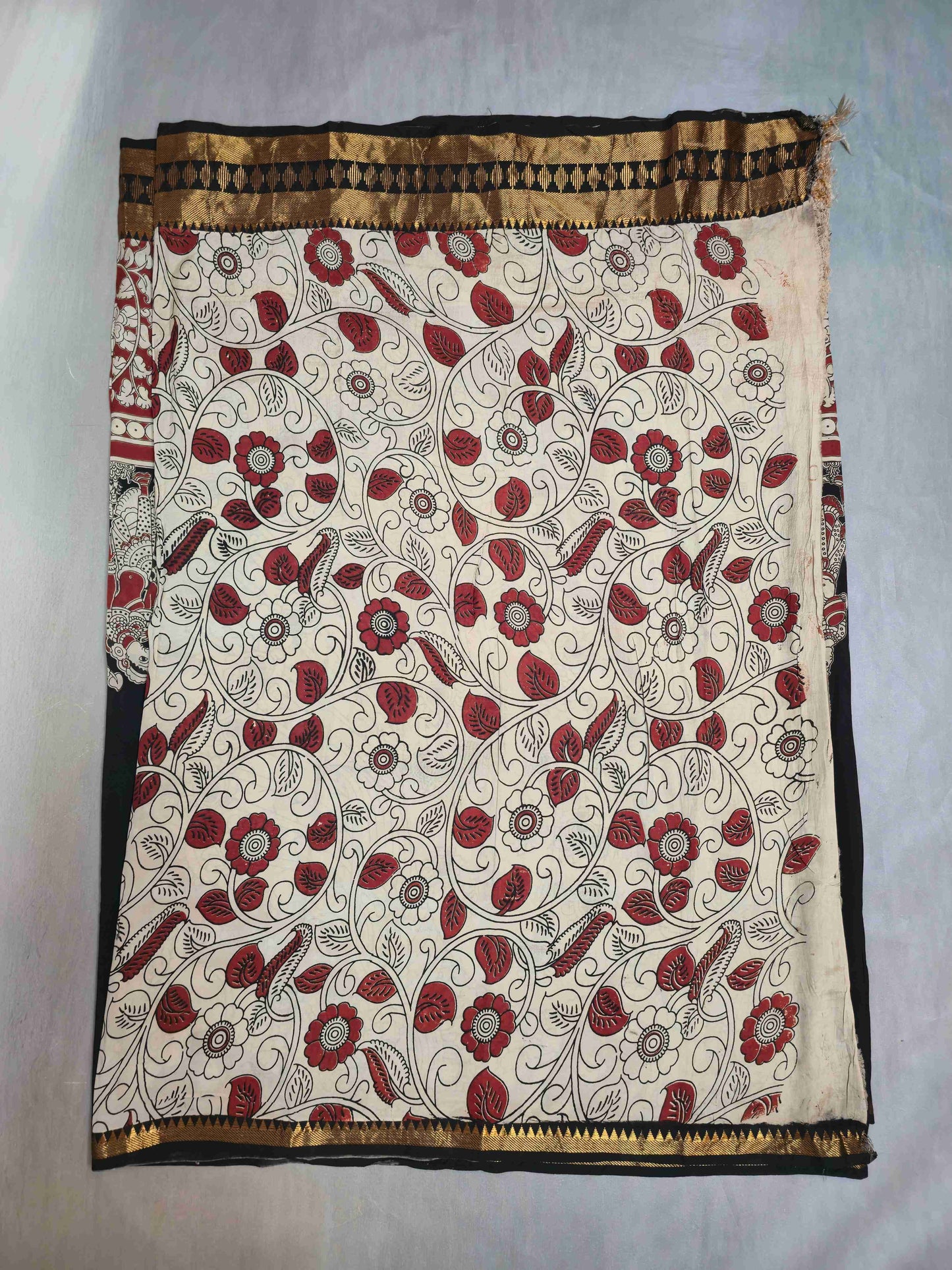 Chennur Kalamkari saree