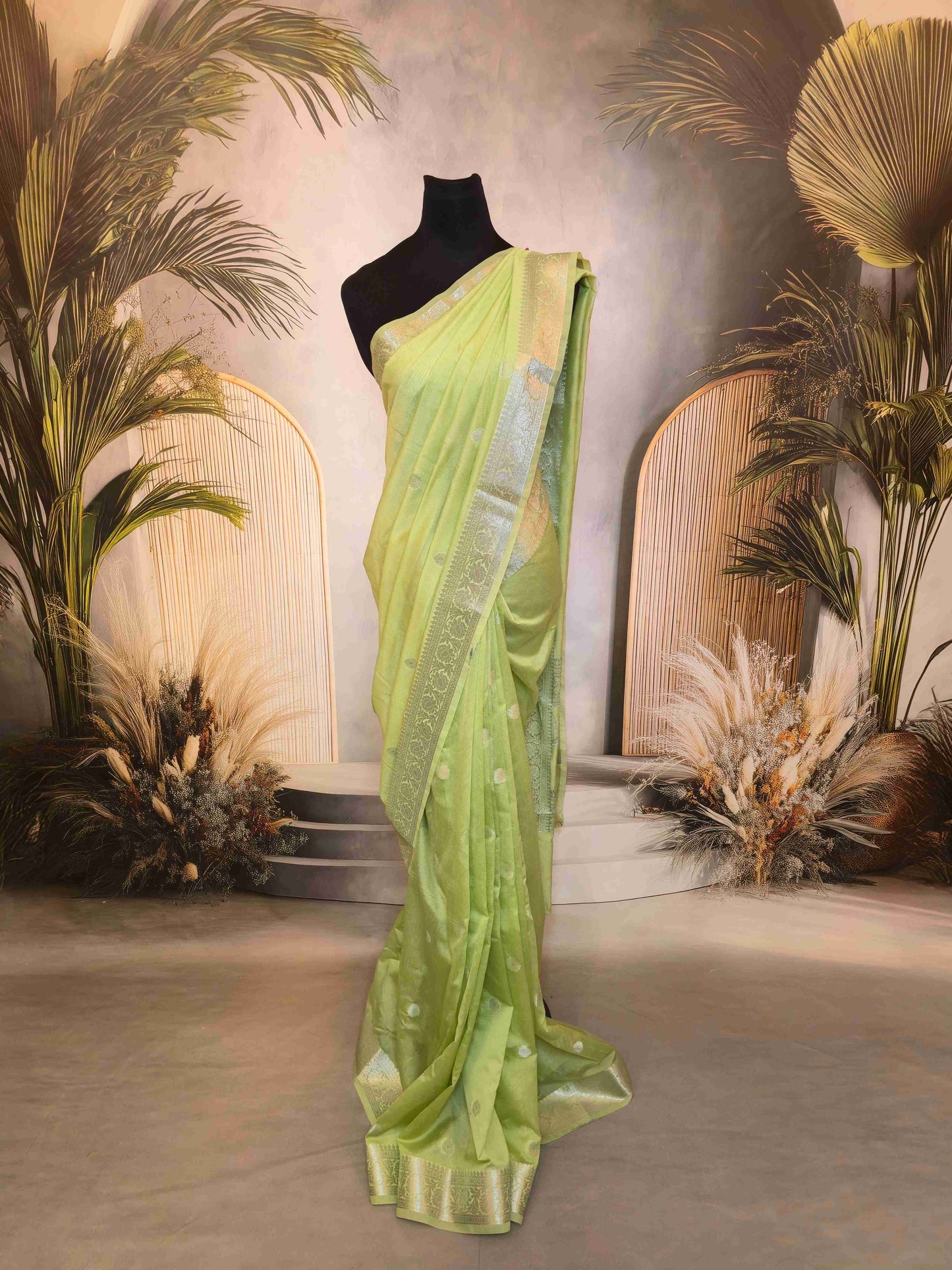 Semi Benarasi Saree