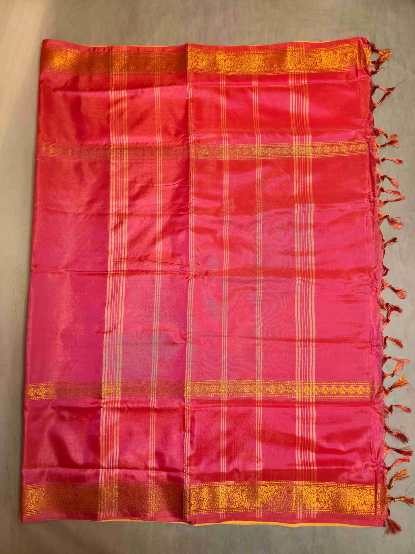 Vanasingaram Saree with Vazhainaaru Pattu