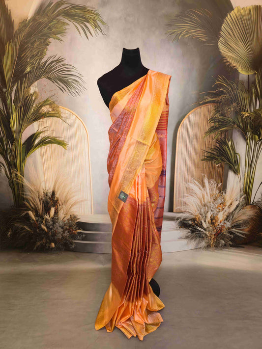 Vanasingaram Saree with Vazhainaaru Pattu