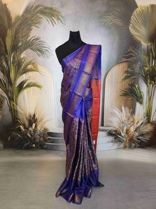 Vanasingaram Saree with Vazhainaaru Pattu