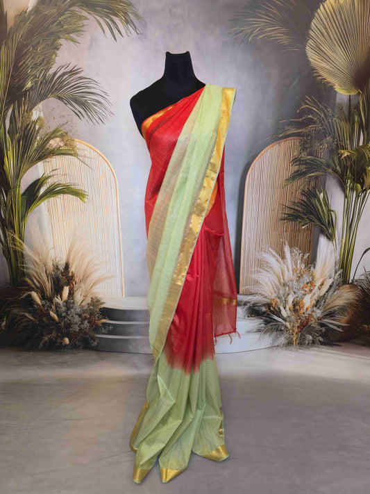 Semi kota Ombre saree