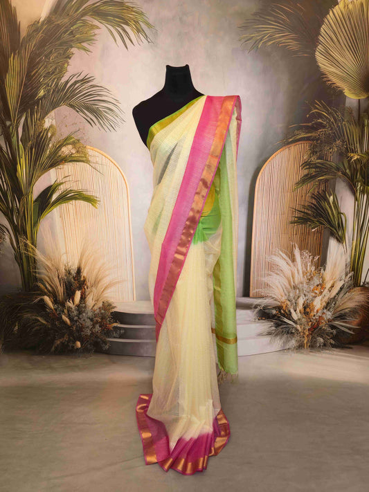 Semi kota Ombre saree