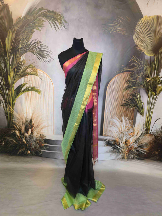 Semi kota Ombre saree