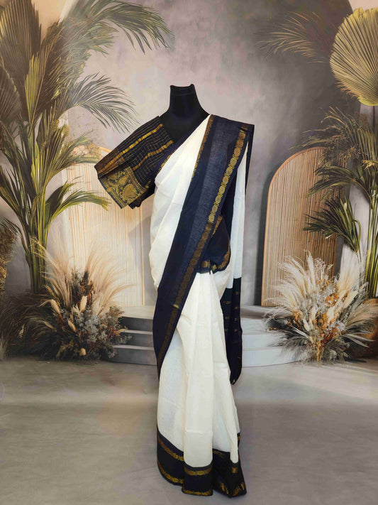 Sungudi Cotton saree