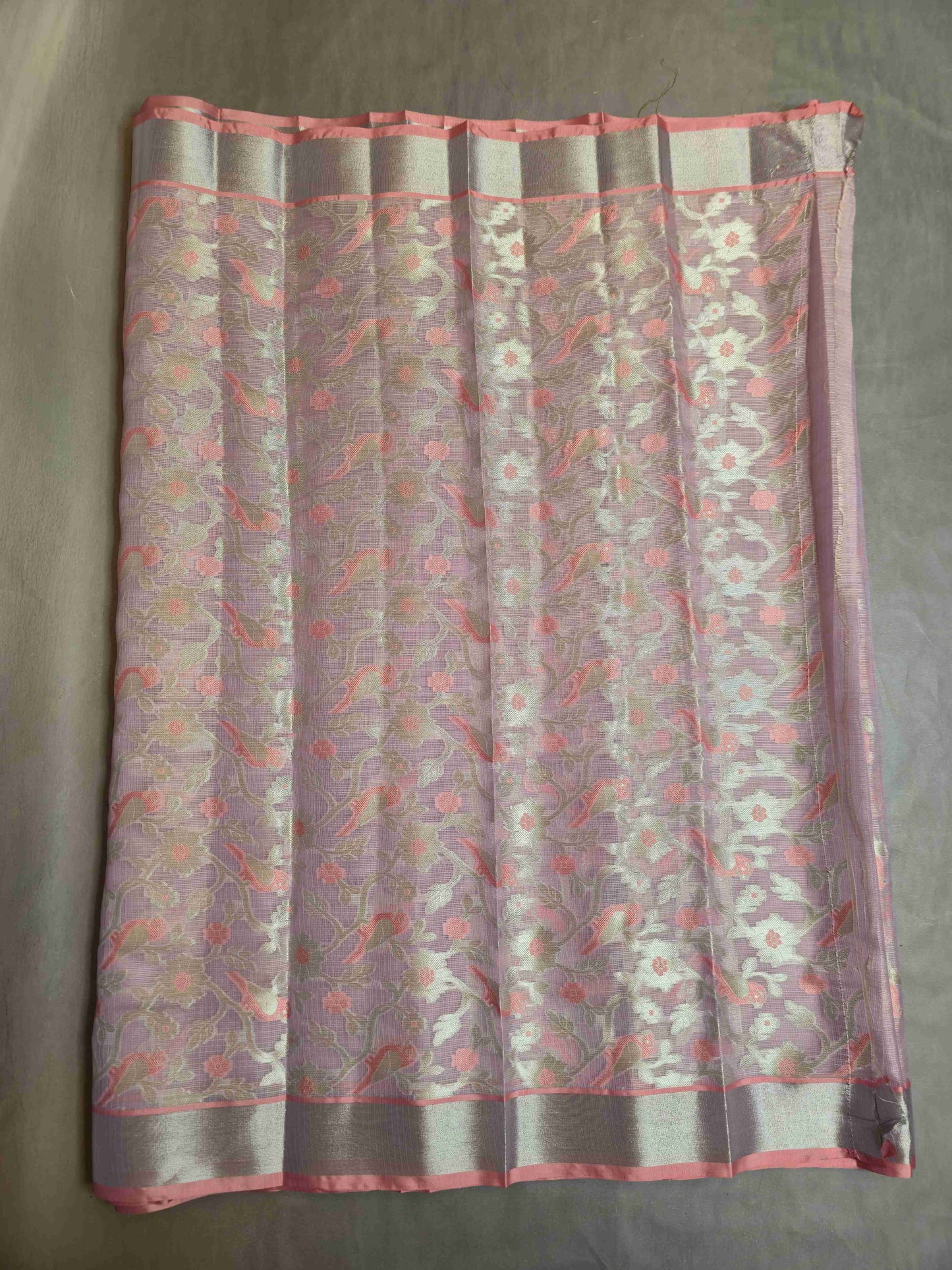 Benarasi Saree with bird weaves