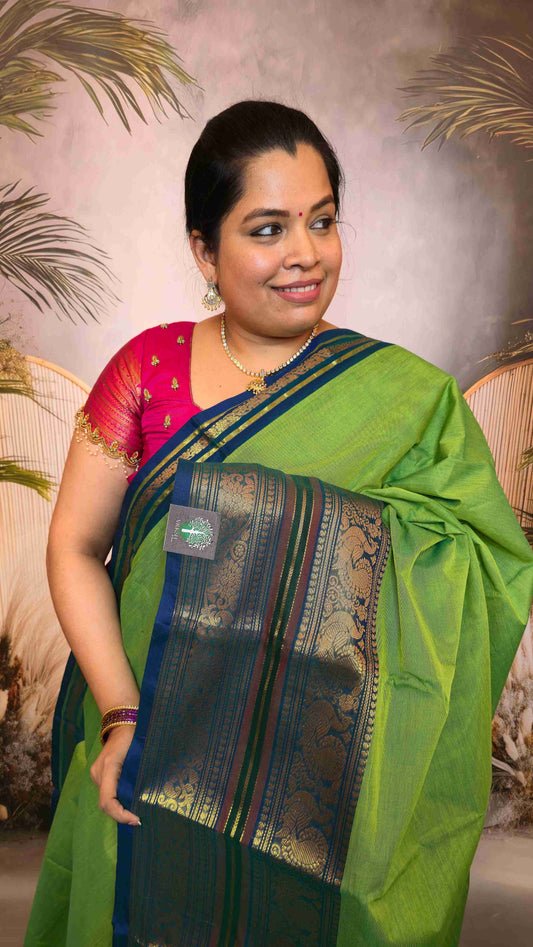 Kanchi Cotton Saree