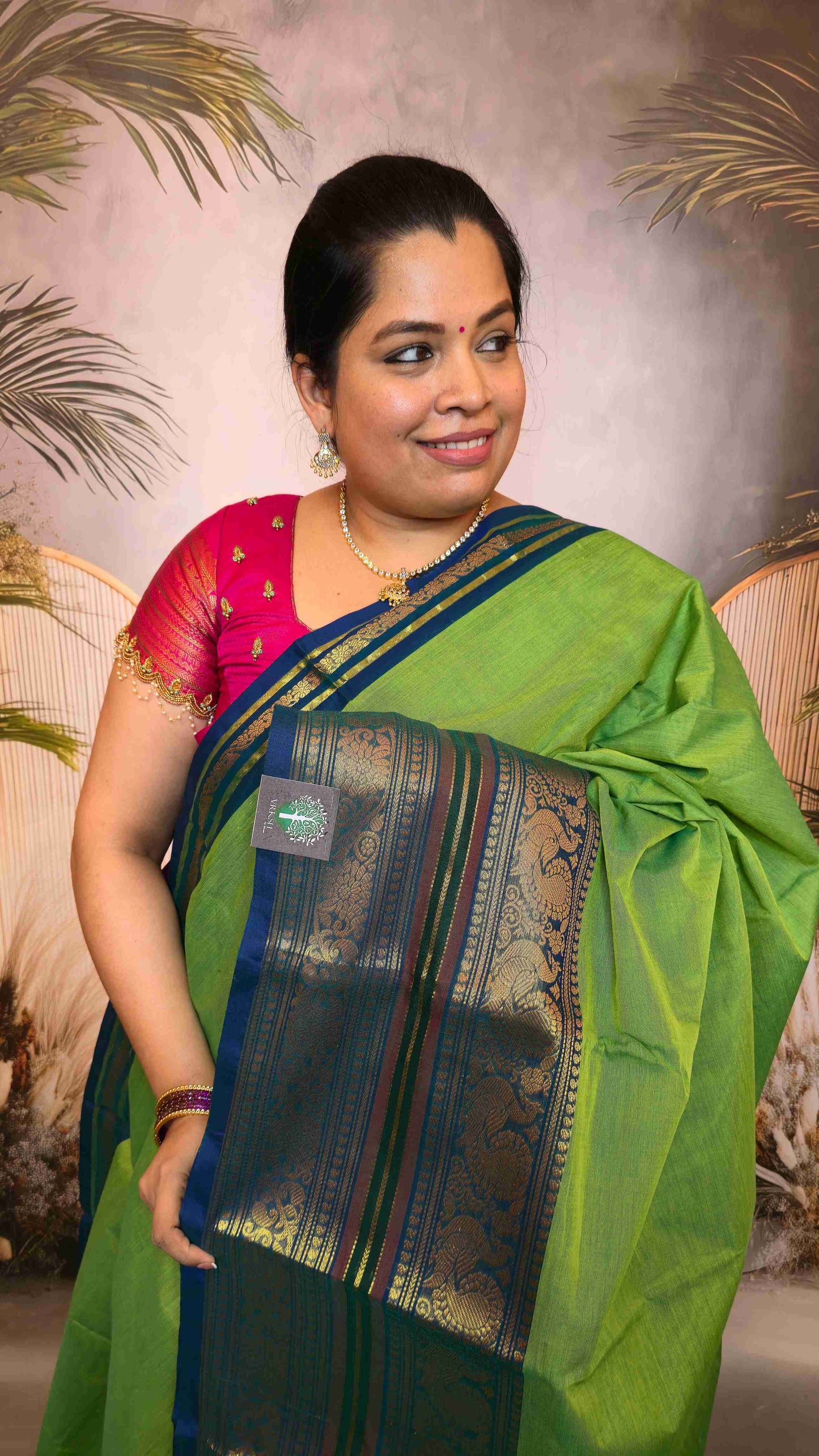 Kanchi Cotton Saree