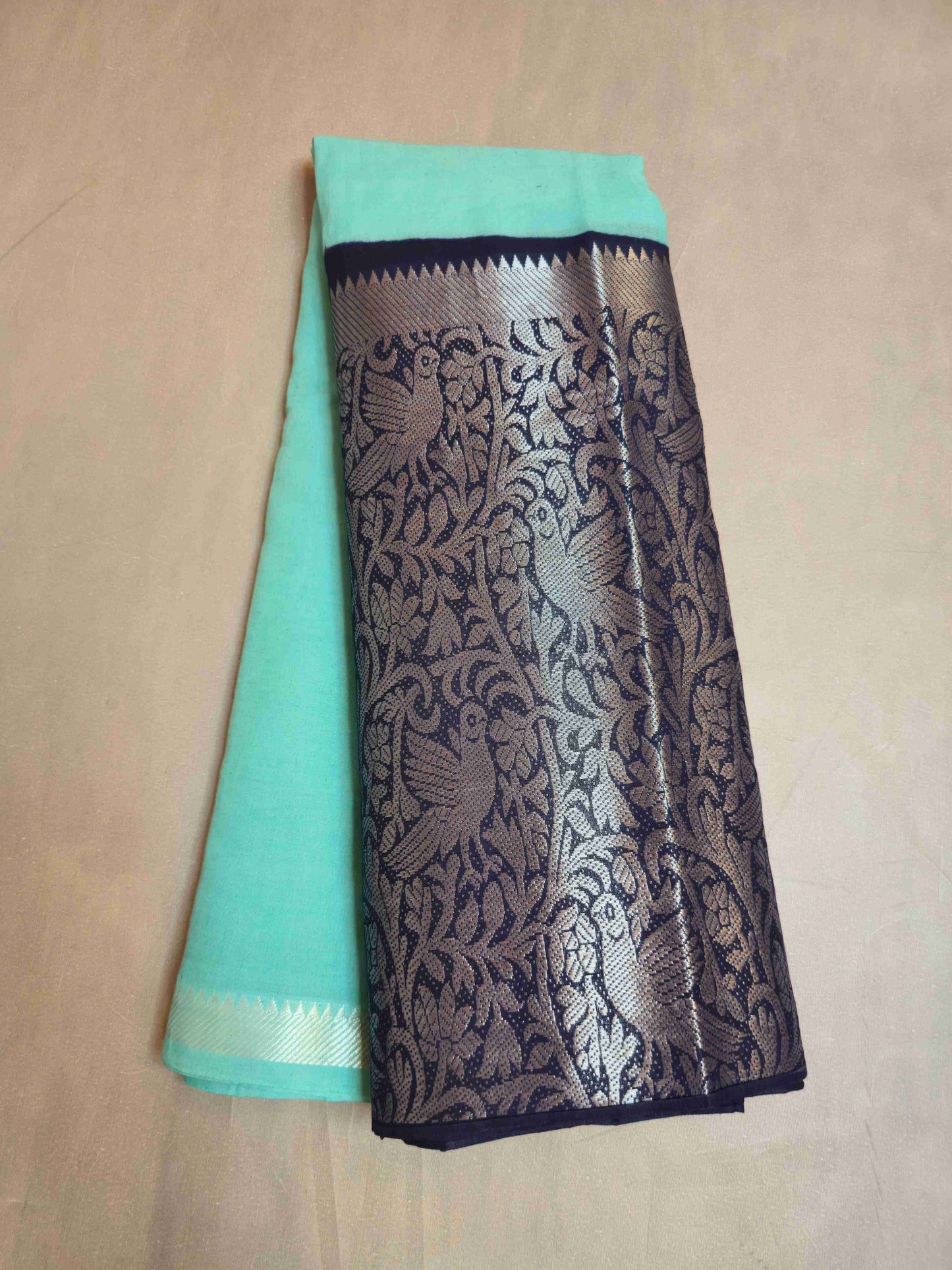 Sungudi Long Border Saree