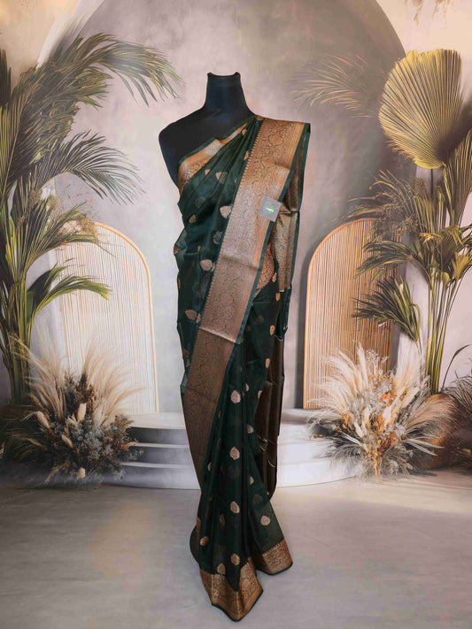 Benarasi Kora Organza Silk Saree